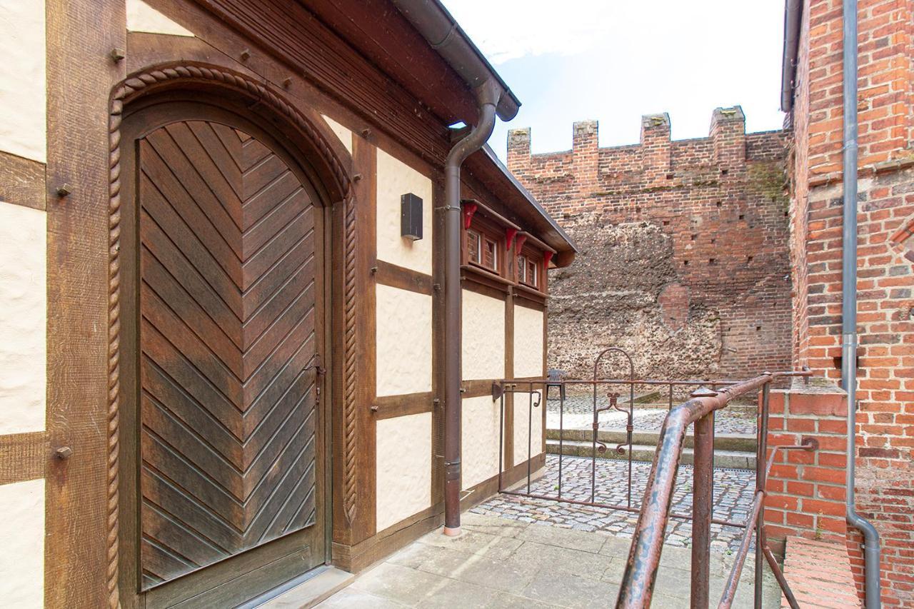 Ferienhaus Zur Rossfurt Tangermünde Exterior foto
