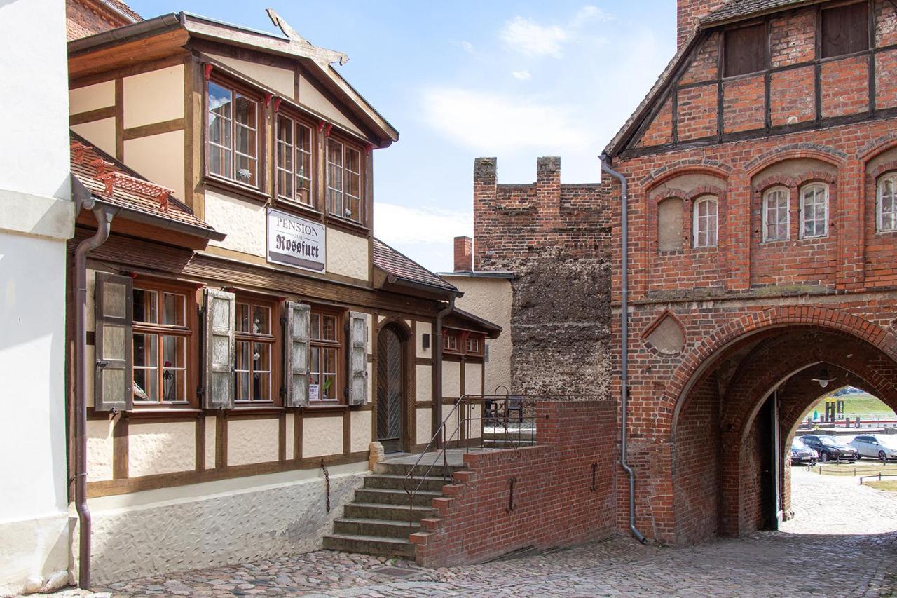 Ferienhaus Zur Rossfurt Tangermünde Exterior foto